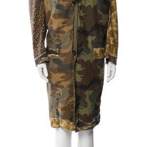 R13 Camouflage and Leopard Print Coat HARD TO FIND. GIFTABLE
